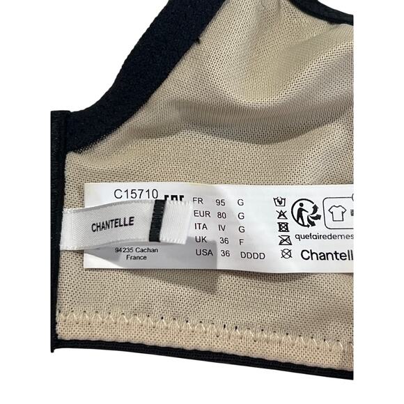 Chantelle Révèle Moi Perfect Fit Underwire Bra Women's Size 36DDDD Style C15710 - Picture 4 of 10